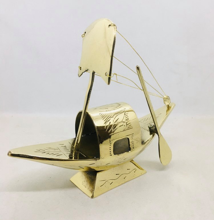 Brass Made Boat (Small)- 02